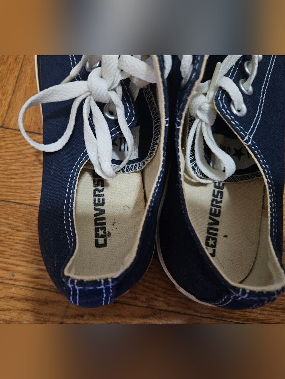 Converse Men's Low Top Canvas Sneakers - Picture 12 of 14